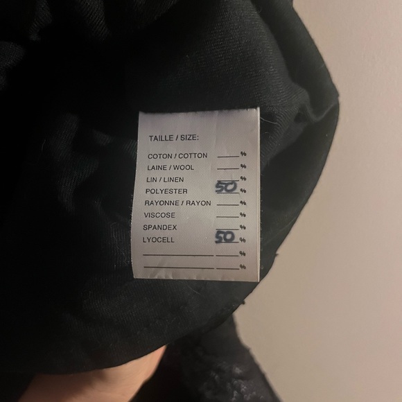 Vintage Black Paisley Camisole Sweetheart Neckline - Picture 6 of 7